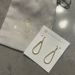 Kendra Scott Payton Gold Open Frame Earrings